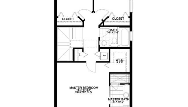 Home Plan Second Floor