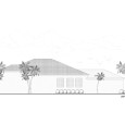 Left Elevation View of Home Plan