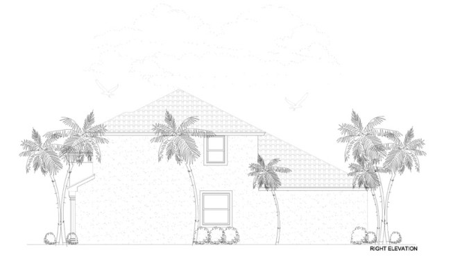 Home Plan Right View