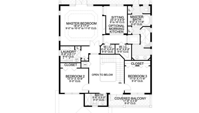 House Second Floor Plan