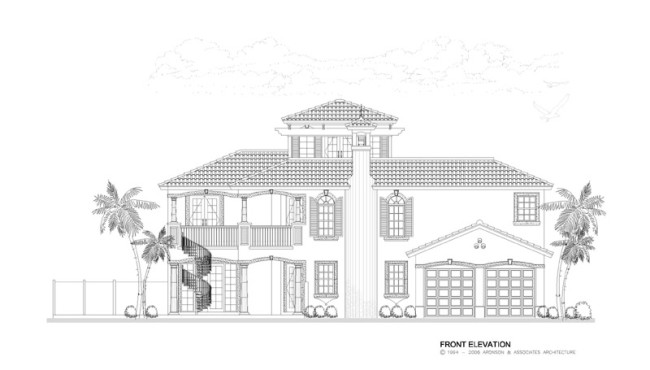 Front Elevation House View