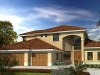 Two Story Luxury Home Plan