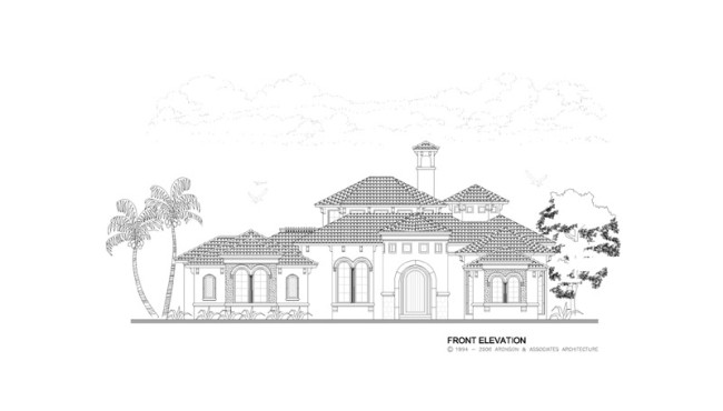 Front Elevation of Home