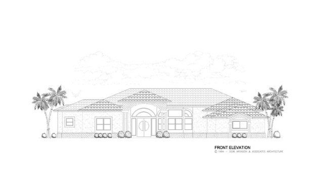 Front Home Elevation View