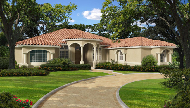 Executive Home Rendering