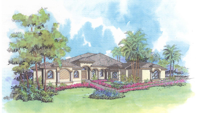 One Story Luxury House Plans