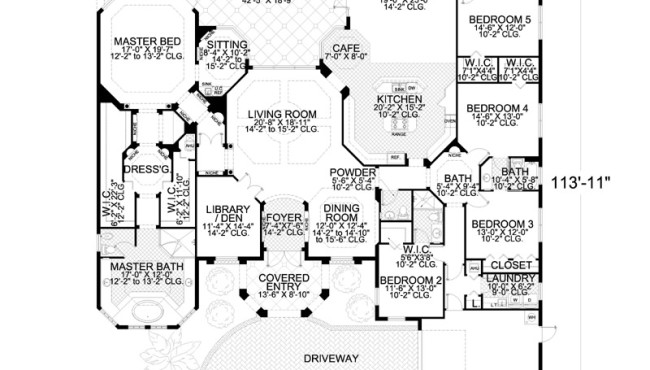 Luxury Home Floor Plan