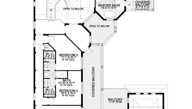 House Plan Second Floor Plan