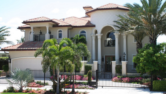 Front VIew of Luxury Home