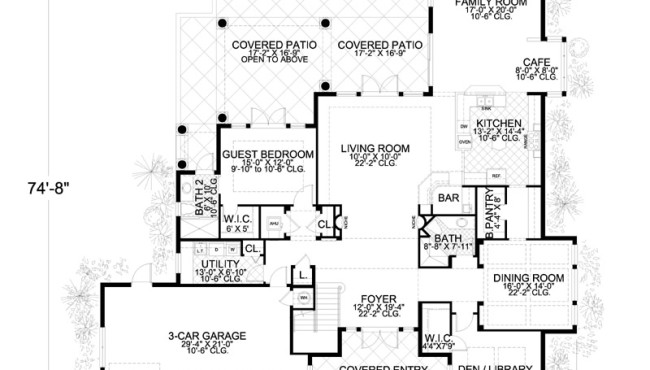 1st Floor Home Plan