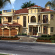 Large Luxury Home Rendering 4