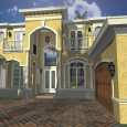 Front of Luxury Home