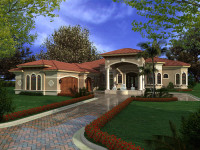 Luxury One Story House Plans
